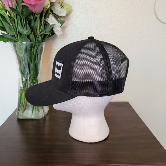 Rowdy Mermaid Logo Snapback Cap - Picture 5 of 6